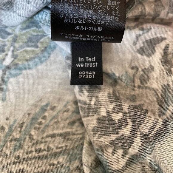 Ted Baker London One of Only a Few Floral T-Shirt  size 6 - Picture 7 of 7